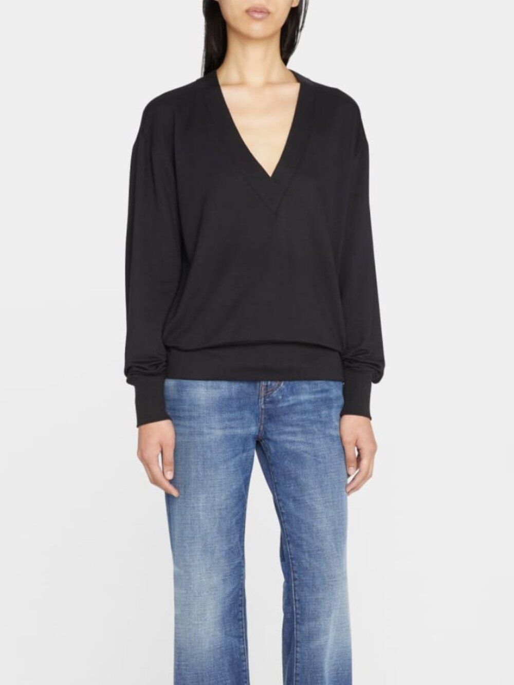 rag & bone Flora Pullover in Black Size XS NWT